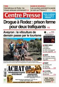 Centre Presse Aveyron - 10 Octobre 2023