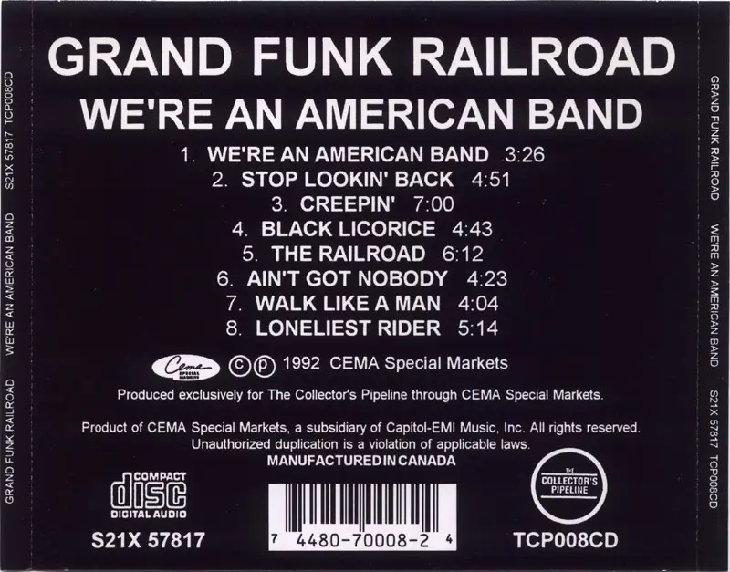 Группа grand funk. Grand Funk Railroad 1969. Grand Funk Railroad we're an American Band 1973. Grand Funk Railroad Grand Funk 1969. Grand Funk we're an American Band.