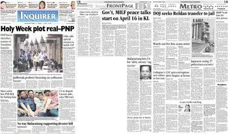 Philippine Daily Inquirer – March 19, 2005
