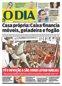 Jornal O Dia - 24 de abril de 2012 - Terça