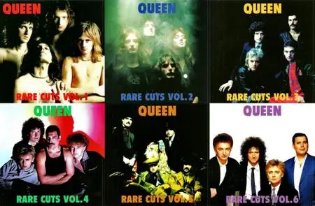 Queen - Rare Cuts Vol. 1-6 (2011-2012) {Remastered, Japan}