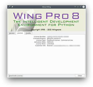 Wing IDE Professional 8.0.3 (Win / macOS / Linux)