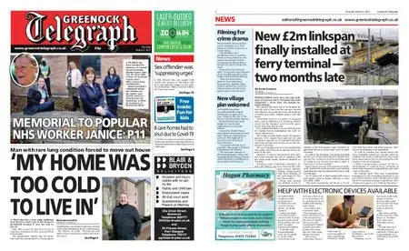 Greenock Telegraph – March 04, 2021