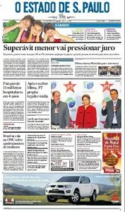 Jornal O Estado de SP em PDF, Sabado, 20 de Novembro 2010