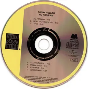 Sonny Rollins - No Problem (1981) [Remastered 1999] {REPOST}
