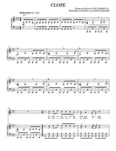 Close - Rascal Flatts (Piano-Vocal-Guitar)