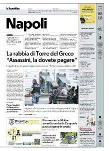 la Repubblica Napoli - 17 Agosto 2018