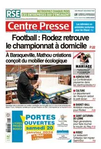 Centre Presse Aveyron - 13 Janvier 2024