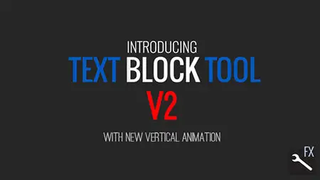 Text Block Tool - Project for After Effects (Videohive)