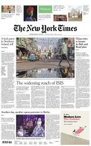 International New York Times - 27-28 April 2019