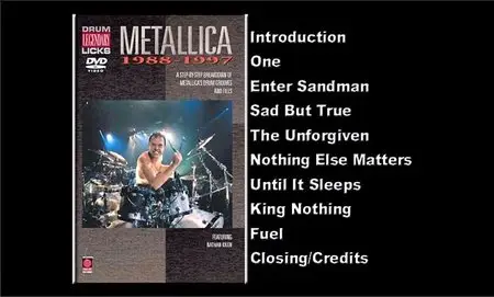 Legendary Drum Licks: Metallica 1988-1997