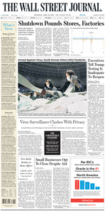 The Wall Street Journal – 16 April 2020