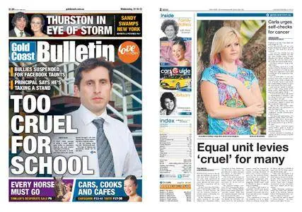The Gold Coast Bulletin – October 31, 2012