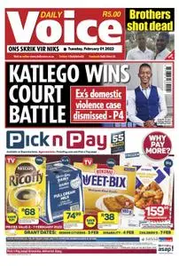 Daily Voice – 01 February 2022