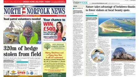 North Norfolk News – December 31, 2020