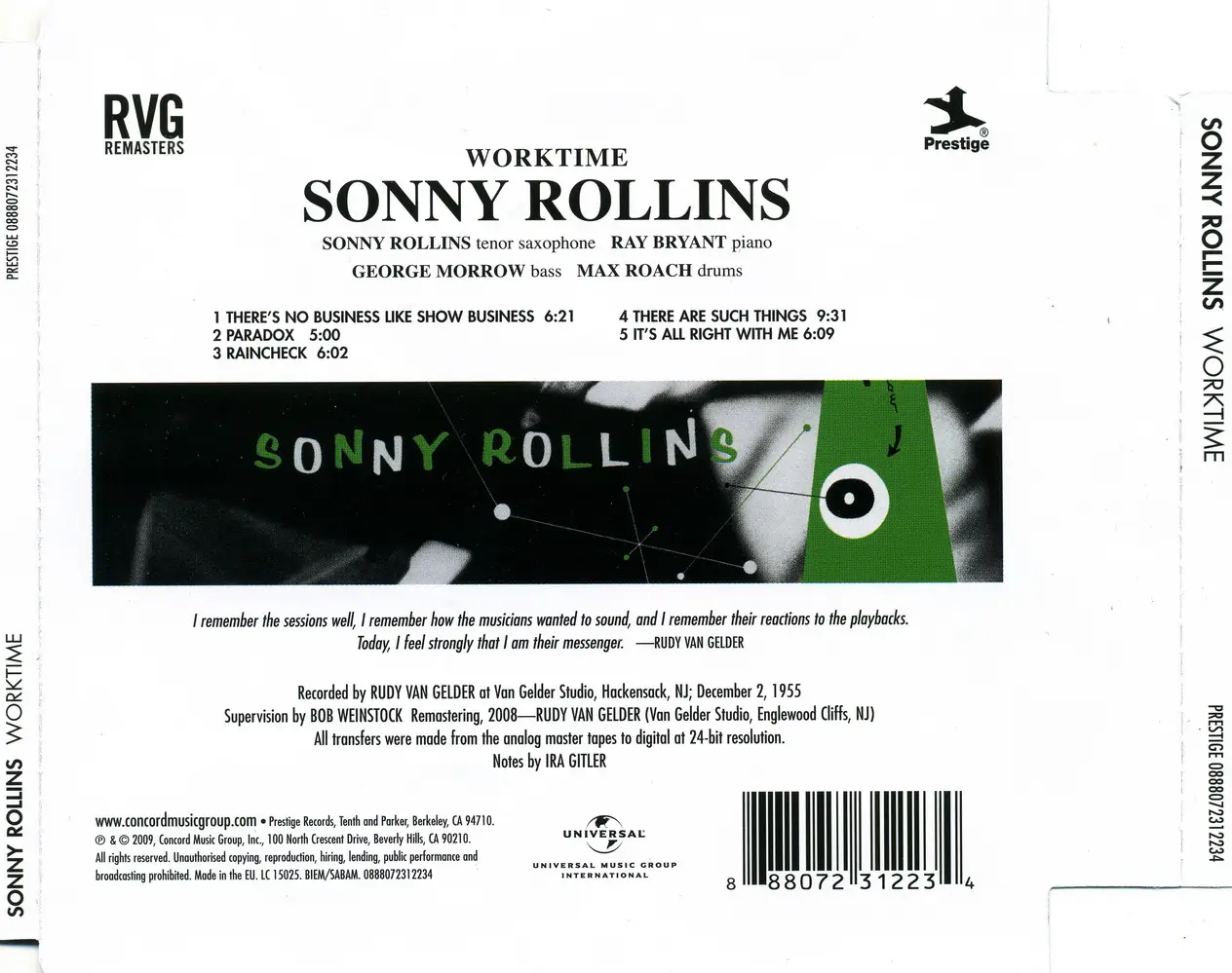 worktime sonny rollins allmusic