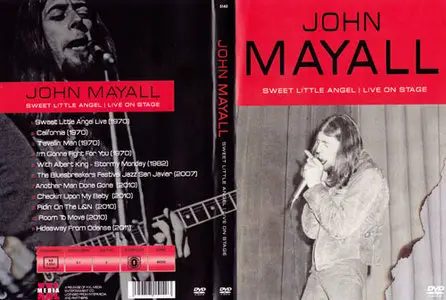 John Mayall - Sweet Little Angel Live On Stage DVD (2012)