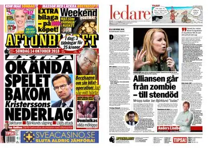 Aftonbladet – 14 oktober 2018