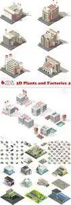 Vectors - 3D Plants and Factories 4