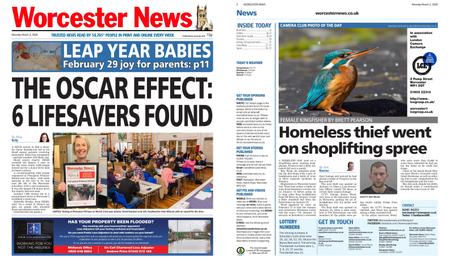Worcester News – March 02, 2020