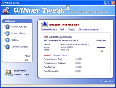 WINner Tweak v3.6.0