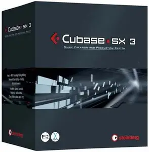 Cubase SX3 (3.1.1.944) Full version (DVD)