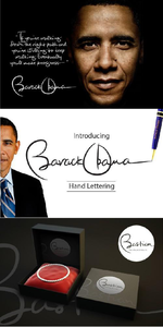 Obama Hand Lettering