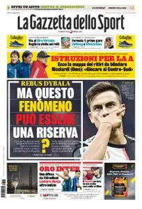 La Gazzetta dello Sport Roma – 18 aprile 2020