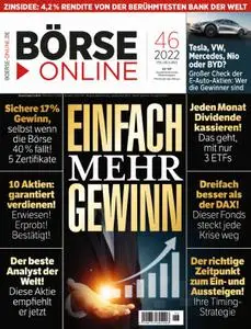 Börse Online – 17. November 2022