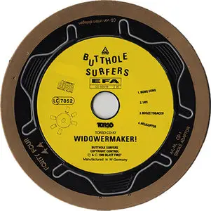 Butthole Surfers - Widowermaker EP (1989) [Reuploaded]