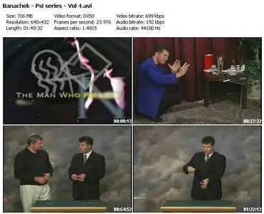 Banachek's Psi Series volumes 4 - Mentalism for the Casual Performer (2009)