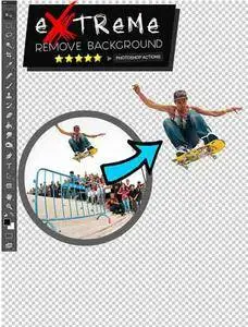 GraphicRiver - Extreme Remove Background Photoshop Actions