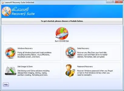 Lazesoft Recovery Suite 4.2.3.1 DC 30.04.2017 Unlimited Edition Portable