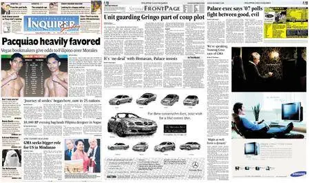Philippine Daily Inquirer – November 19, 2006