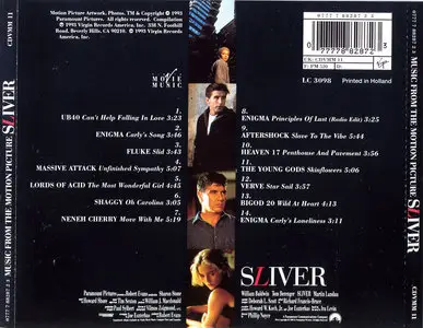 VA - Sliver: Music From The Motion Picture (1993) UB40, Enigma, Massive Attack, Shaggy, Neneh Cherry etc