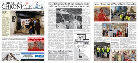 Gibraltar Chronicle – 24 October 2022