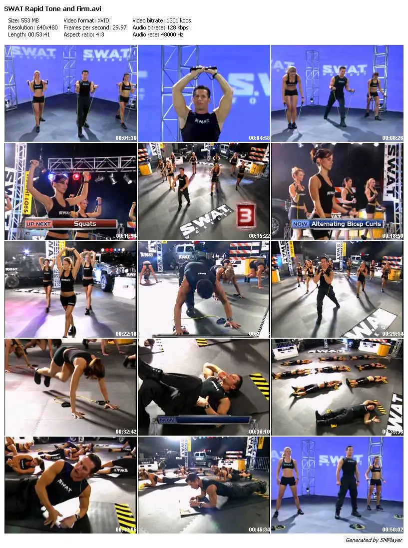 S.W.A.T. Workout: Rapid Tone & Firm (2008)