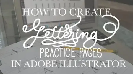 How to Create Lettering Practice Pages in Adobe Illustrator