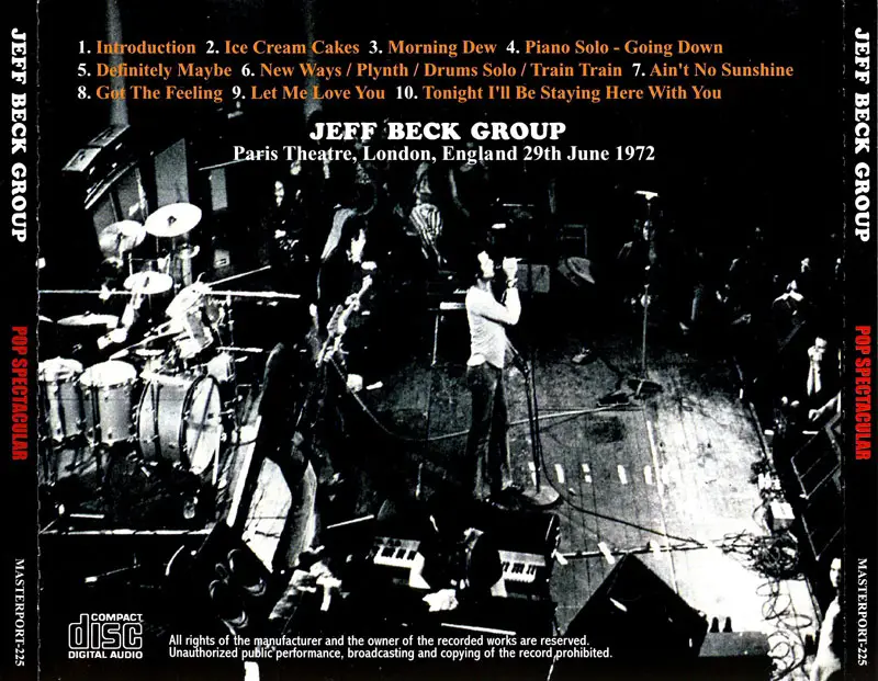 Jeff Beck Group - Pop Spectacular (1972) / AvaxHome