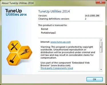 TuneUp Utilities 2014 14.0.1000.296 Portable