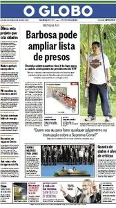 Jornal O Globo - 15 de novembro de 2013 - Sexta