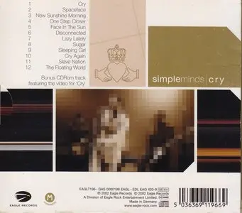 Simple Minds - Cry (2002) Limited Edition