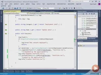 Pluralsight - ClickOnce Deployment Fundamentals (2014)