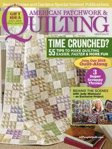 American Patchwork & Quilting - April 01, 2015