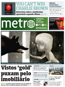 Metro [Portugal - Lisbon], 17. Januar 2014