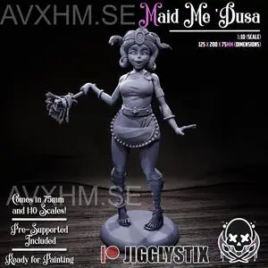 Maid Medusa - Jigglystix