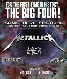 Megadeth - Sonisphere Festival 2010