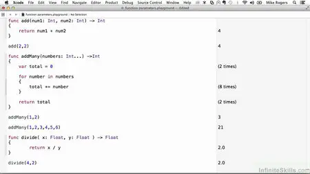 Infinite Skills - Learning To Program With Swift (2014)
