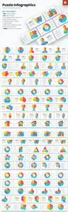 Puzzle Infographics PowerPoint Templates