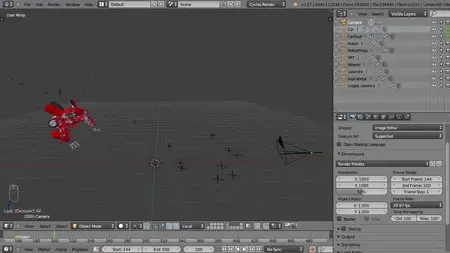 CGCookie - Transformer VFX in Blender